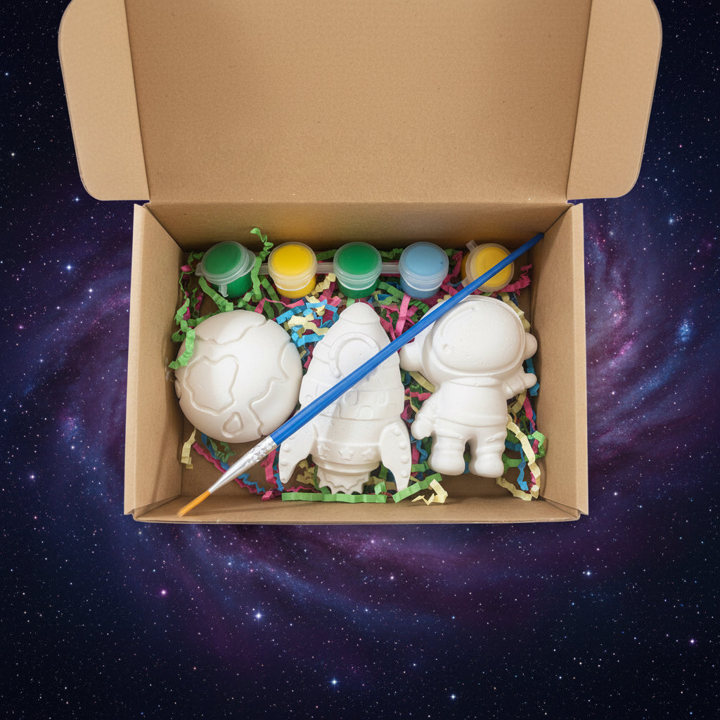 Space Jam Paintable Plaster Figurines
