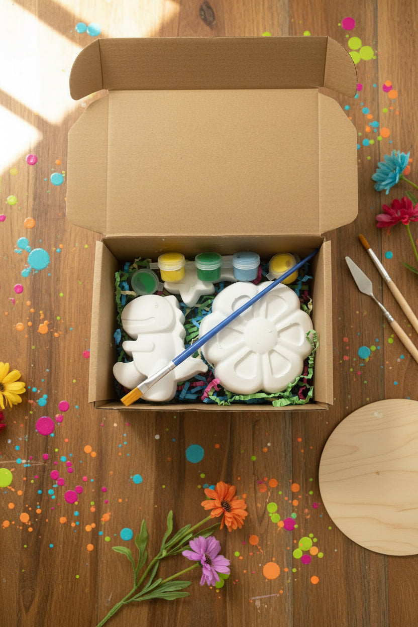 Paintable Plaster Figurines